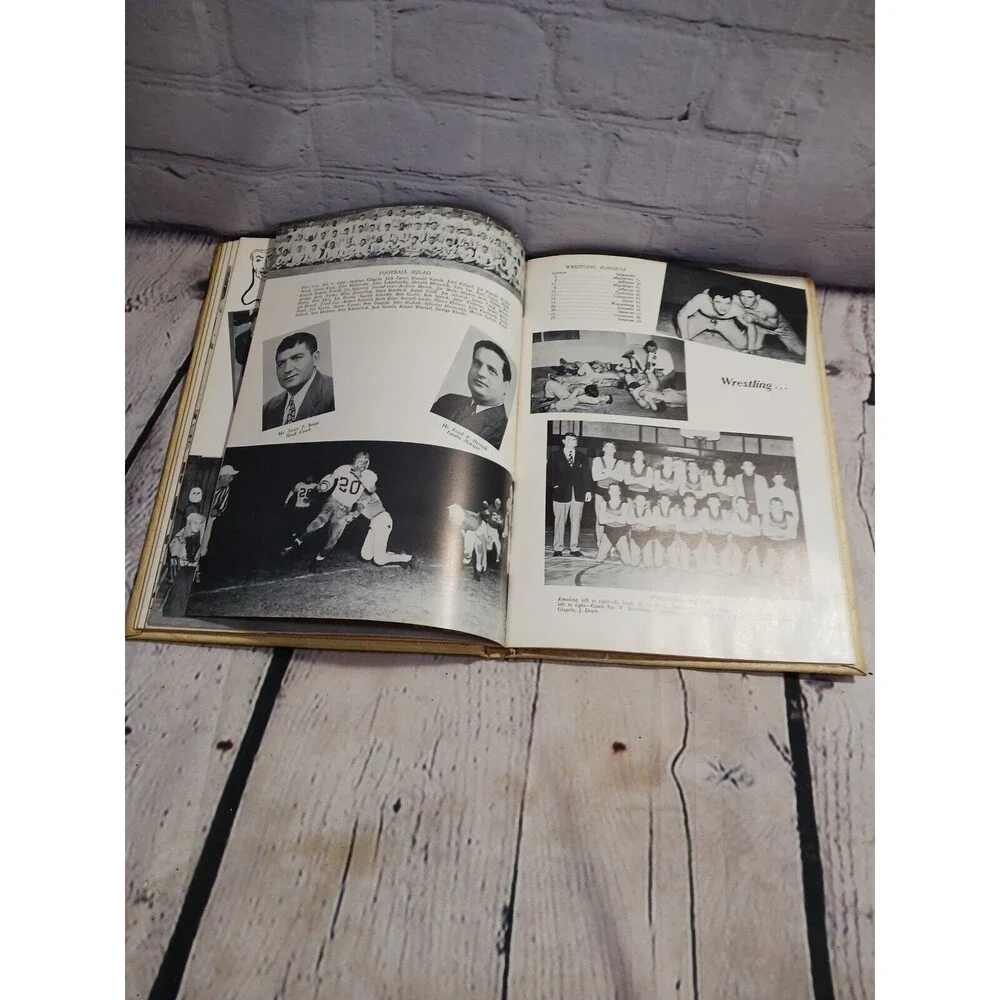 German Township High School Laureola 1951 Yearbook Vintage Retro Mid Century‎